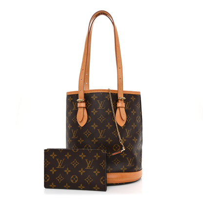Louis Vuitton Monogram Petit Bucket 23 3 of 14