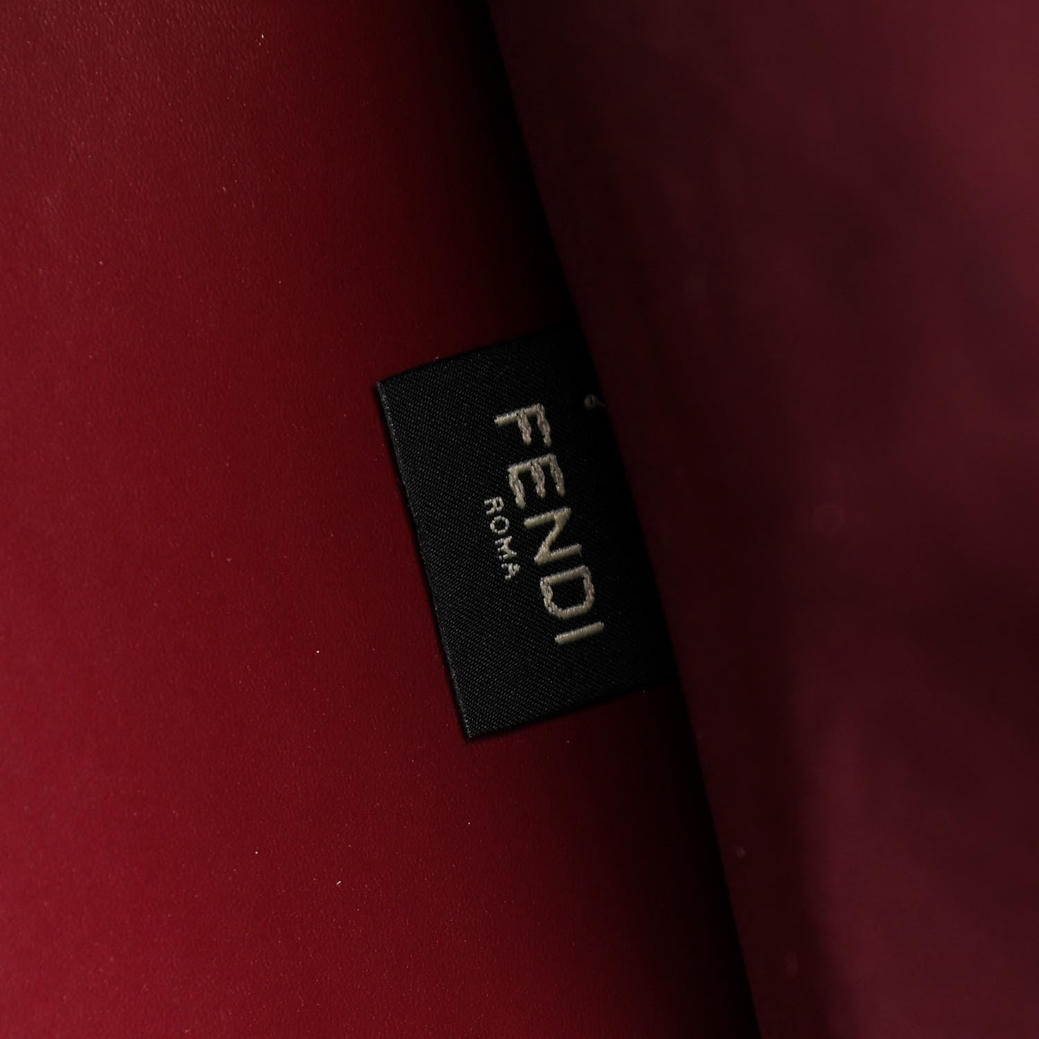 Fendi Vitello King Plexiglass Logo Embossed Large Fendi Sunshine Shopper Tote Barolo 7 of 13