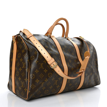 Louis Vuitton Monogram Keepall Bandouliere 50 3 of 12