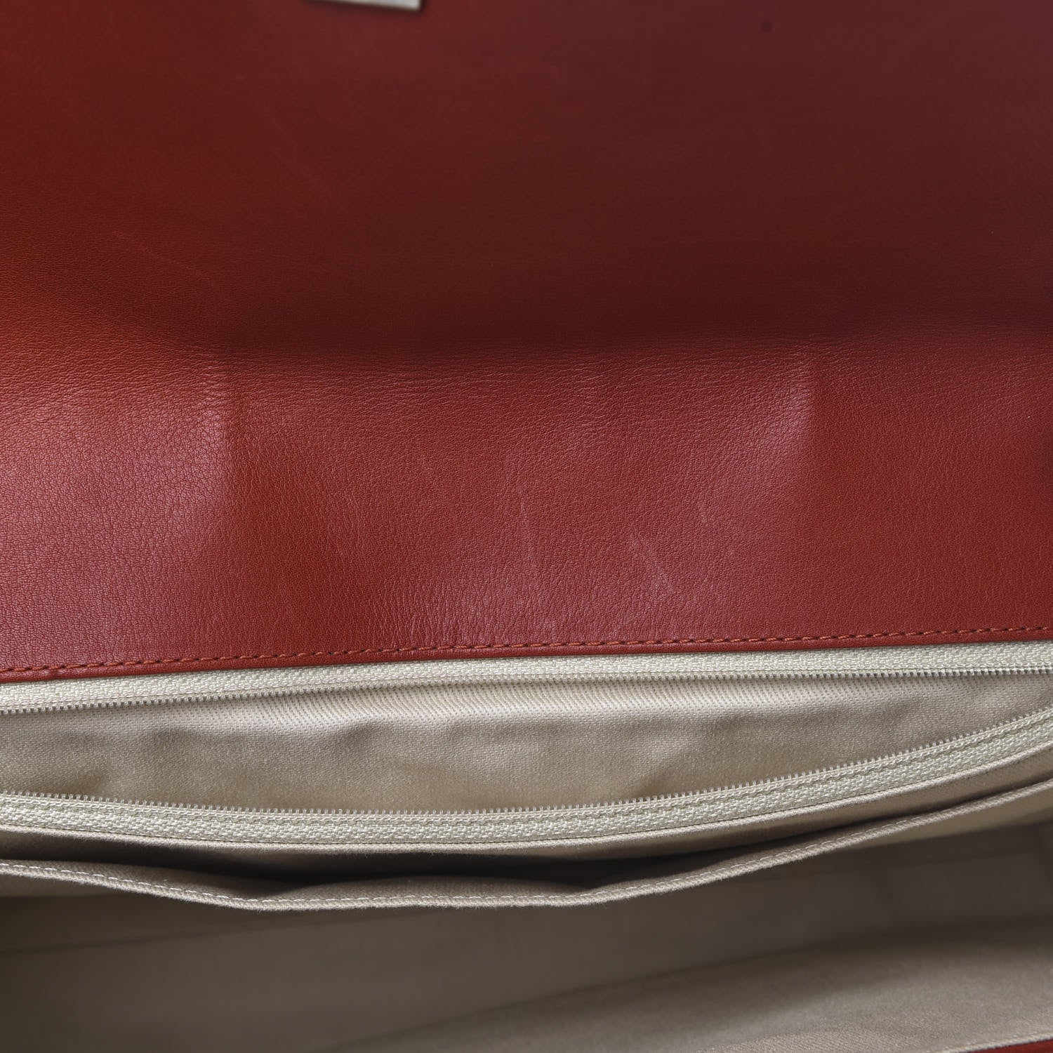 Chanel Calfskin Quilted In the Business Flap Bag Red 11 of 13
