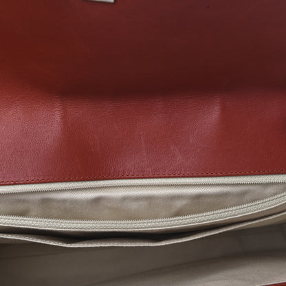 Chanel Calfskin Quilted In the Business Flap Bag Red 11 of 13