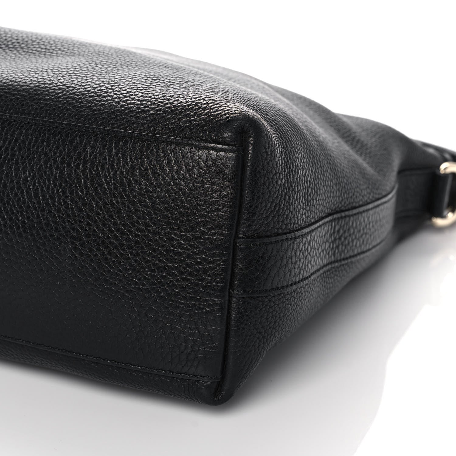 Gucci Pebbled Calfskin Small Miss GG Hobo Black 6 of 12