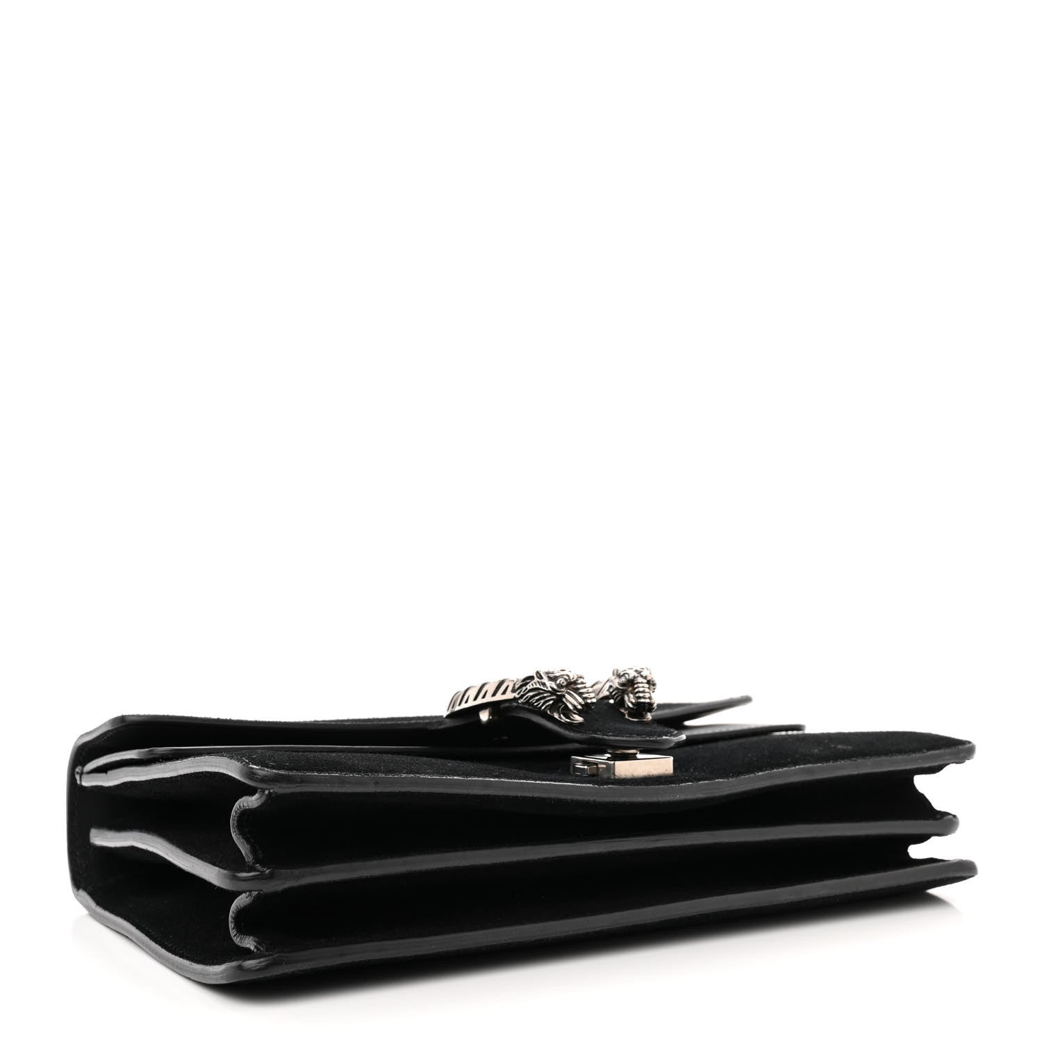 Gucci Suede Small Dionysus Shoulder Bag Black 4 of 16