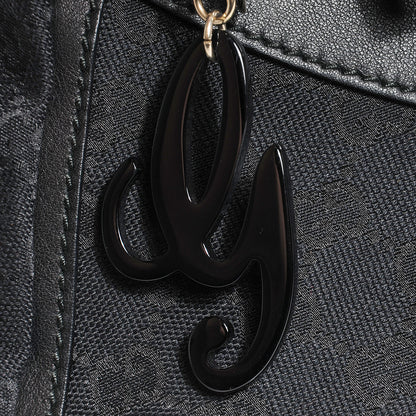Gucci Monogram Large D Ring Hobo Black 7 of 10