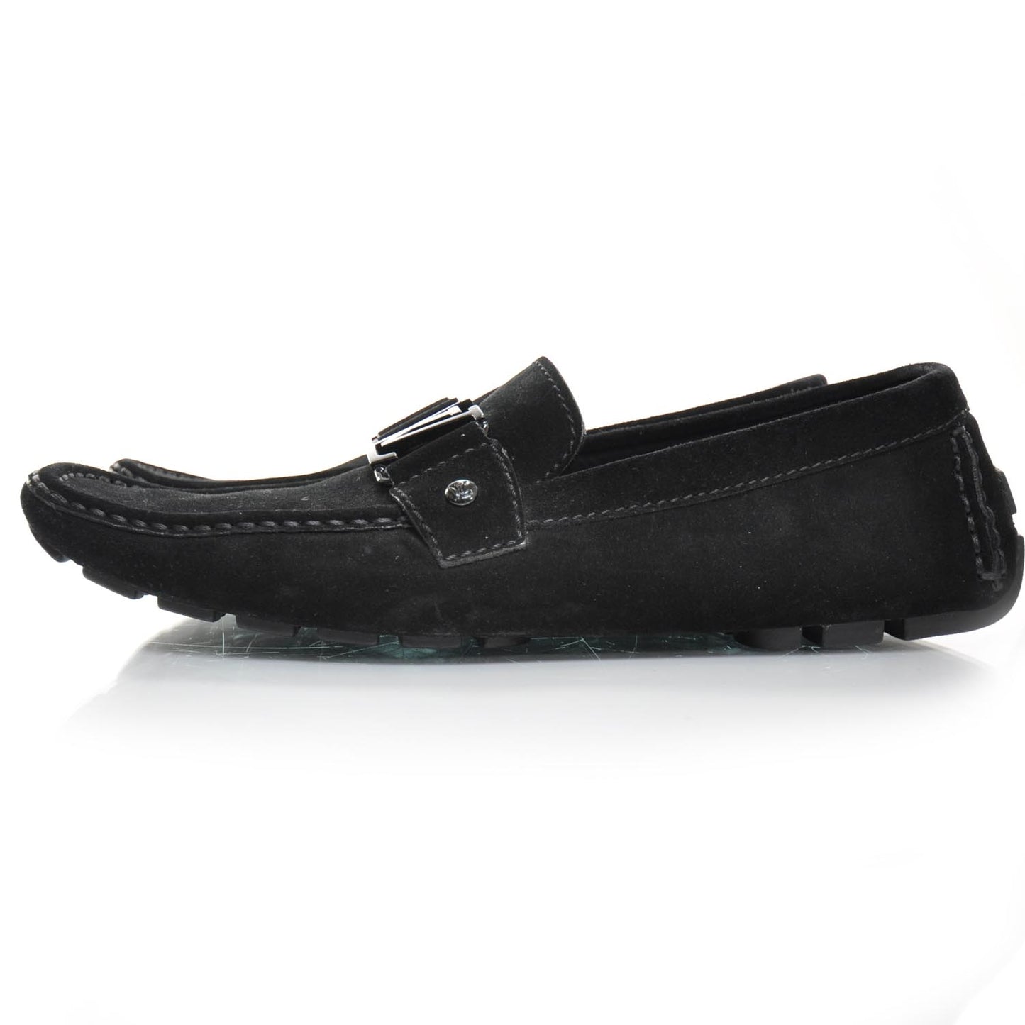 Suede Monte Carlo Loafers 8.5 Black