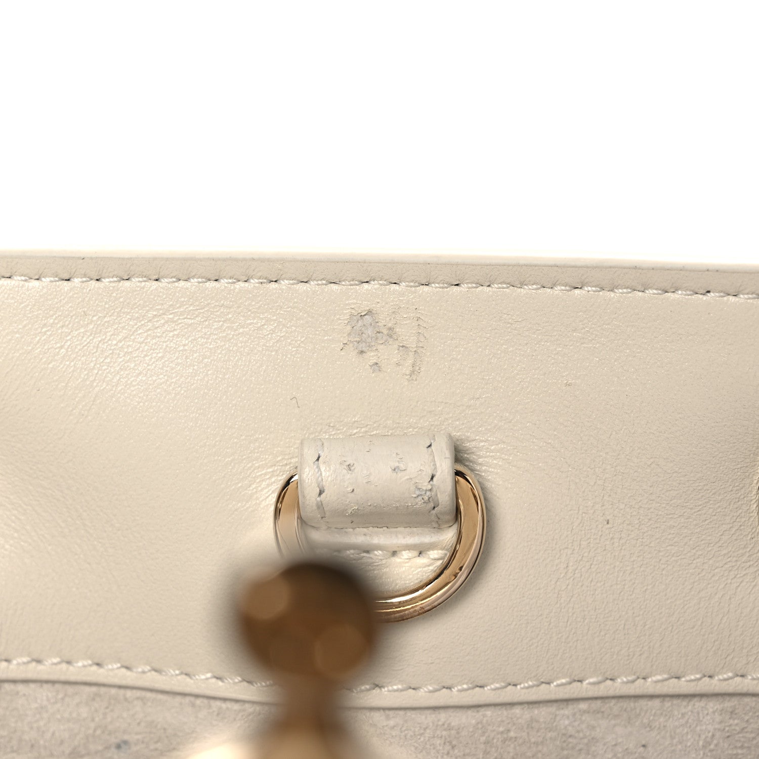 Christian Dior Calfskin Cannage Medium The Lady 95.22 White 12 of 13
