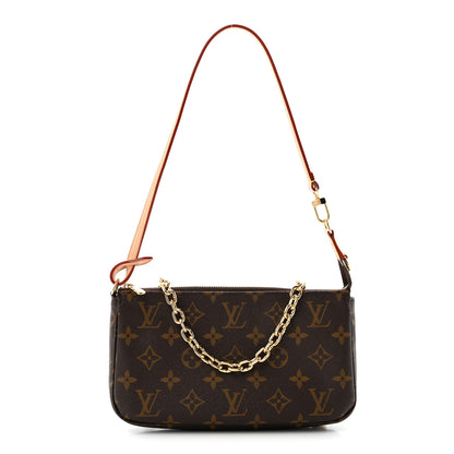 Louis Vuitton Monogram Chain Pochette Accessories 1 of 10