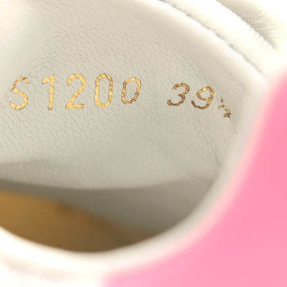 Louis Vuitton Technical Fabric Calfskin Monogram Frontrow Sneakers 39.5 Pink 8 of 9