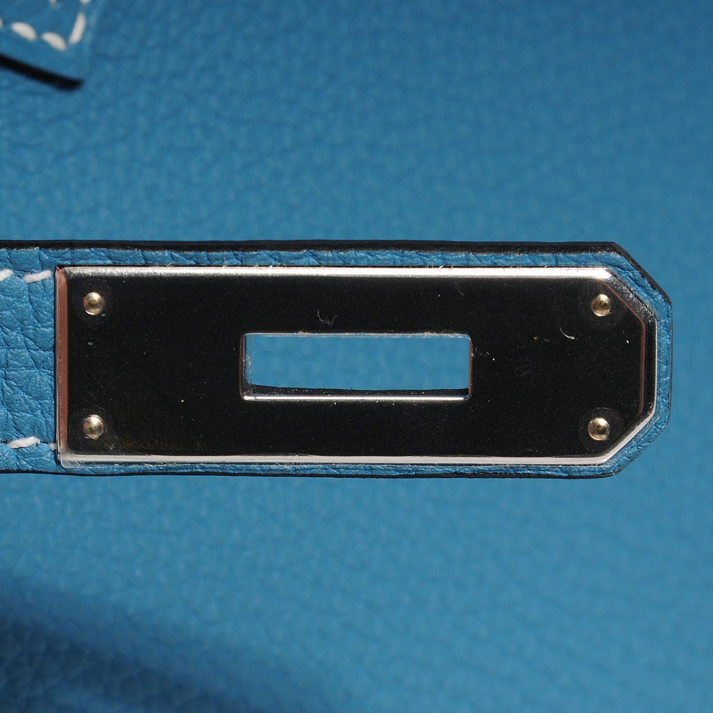 Togo Birkin 35 Blue Jean