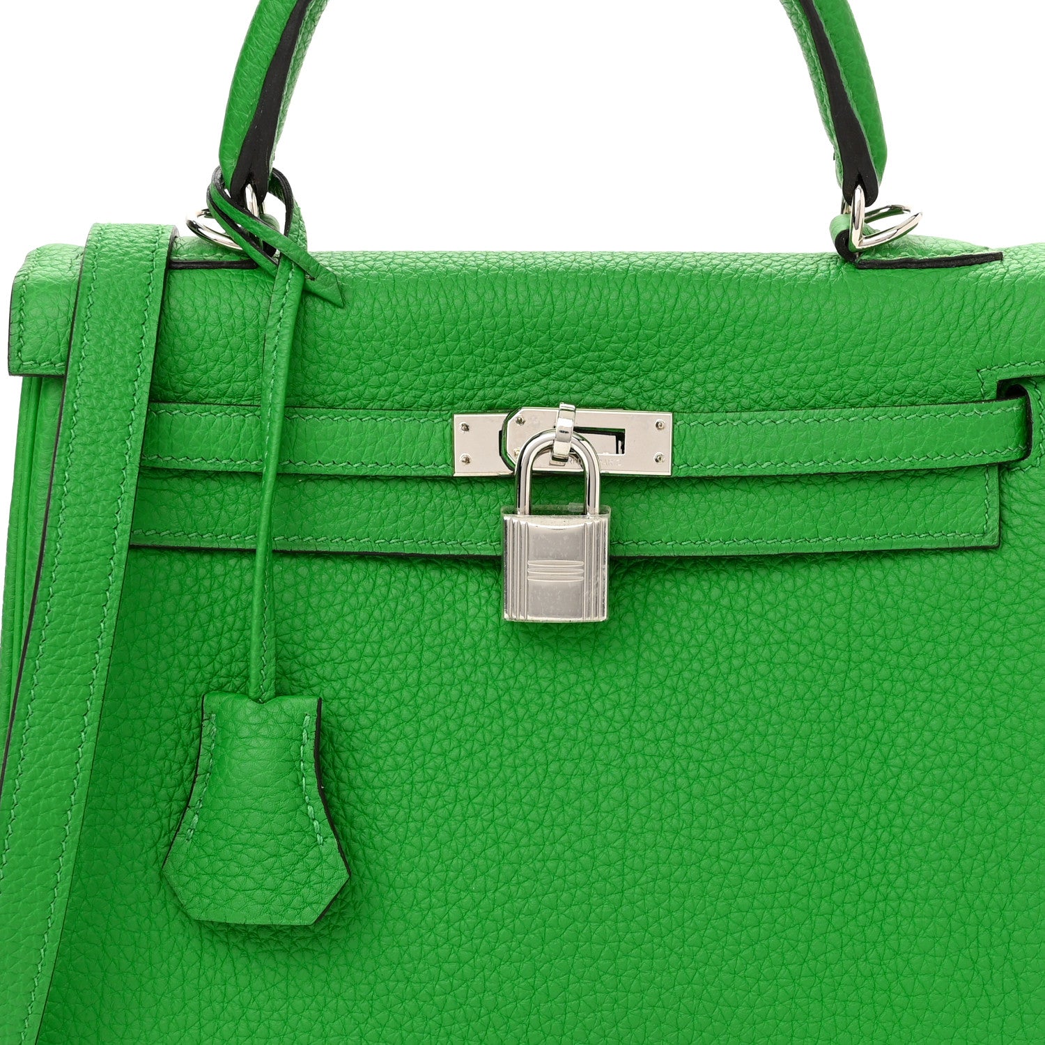 Hermes Togo Kelly Retourne 25 Bamboo 8 of 12