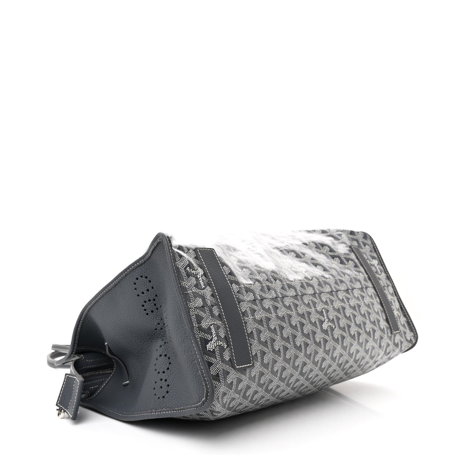 Goyard Goyardine Sac Hardy Pet Carrier PM Grey 5 of 14