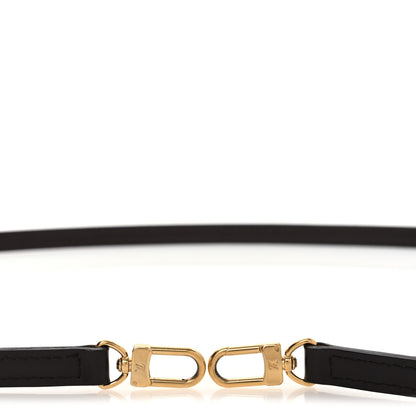 Louis Vuitton Calfskin 12mm Shoulder Strap Brown 3 of 3