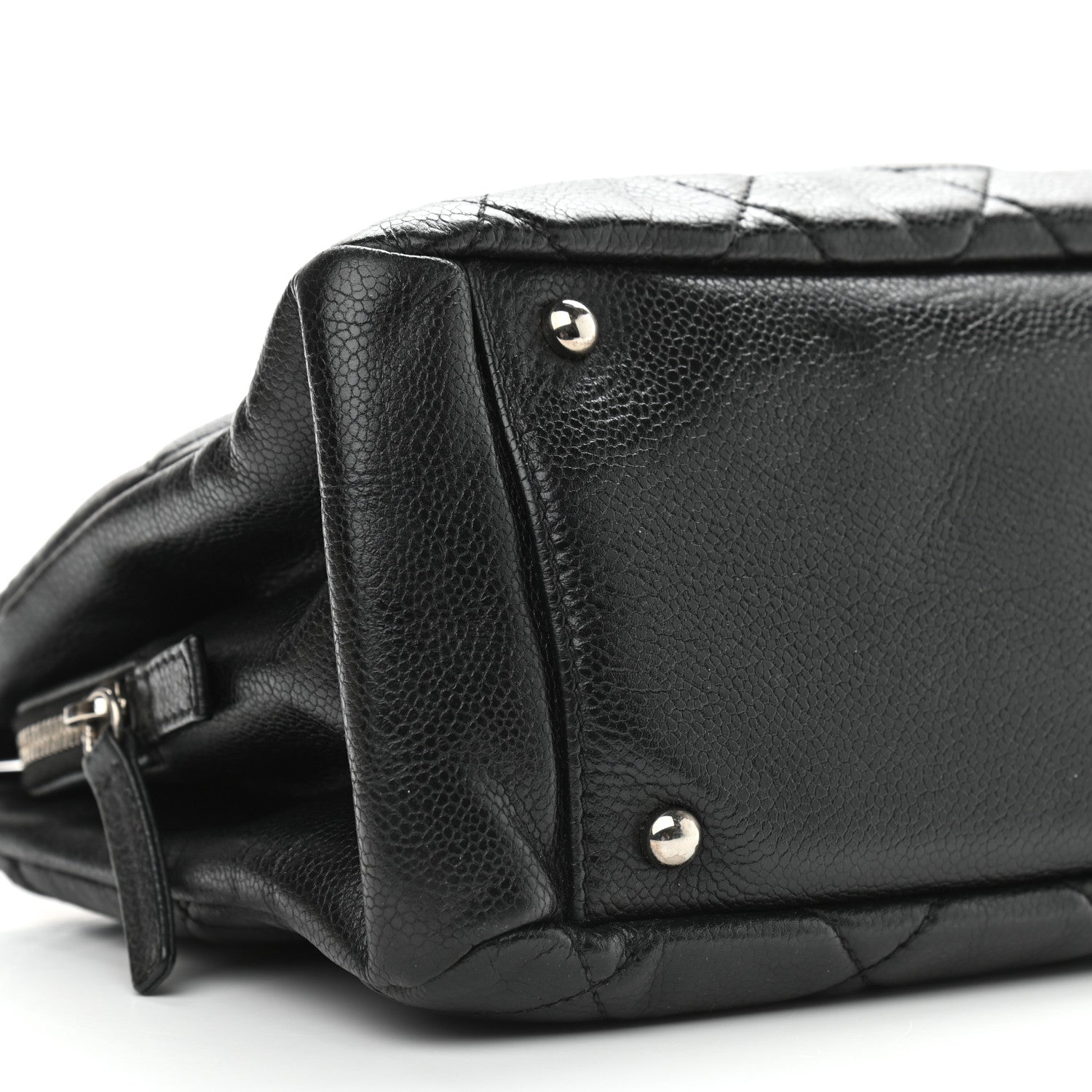 Chanel Caviar Quilted Timeless CC Soft Tote Black 8 of 10