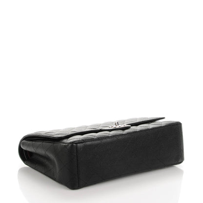 Chanel Caviar Quilted Maxi Double Flap Black 4 of 8