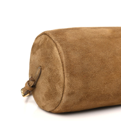 Miu Miu Suede Pouch Olive Green 8 of 9