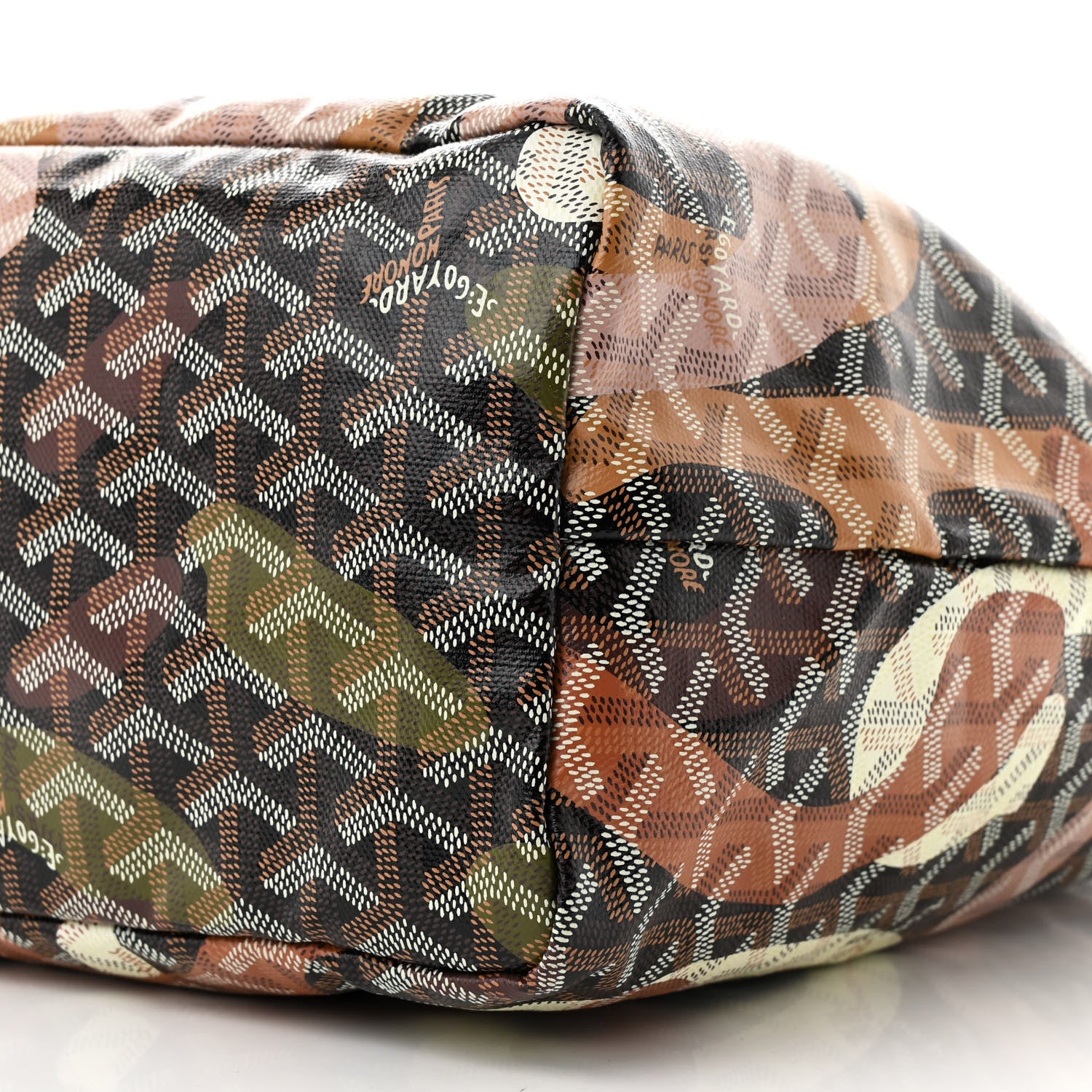 Goyard Goyardine Saint Louis Lettres Camouflage PM Black Pink Multicolor 12 of 12