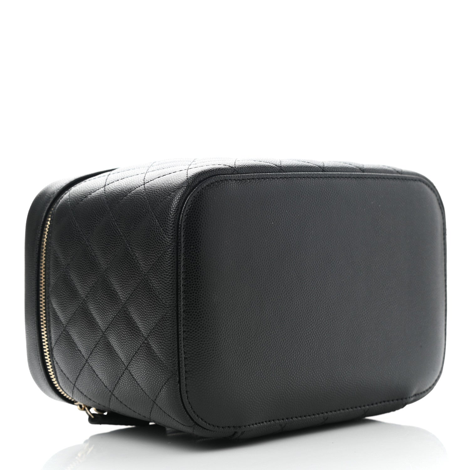 Chanel Caviar Quilted Large Vanity Pouch Black 4 of 7
