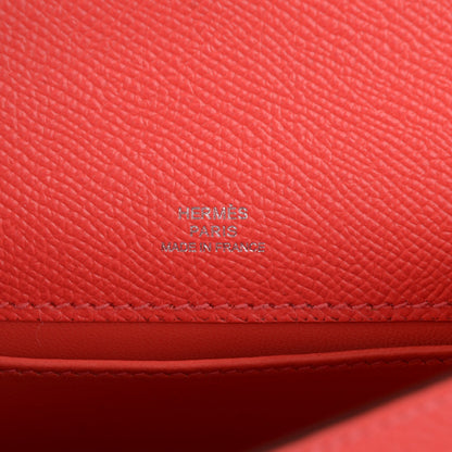Hermes Epsom Kelly Pochette Clutch Rose Azalea 18 of 18