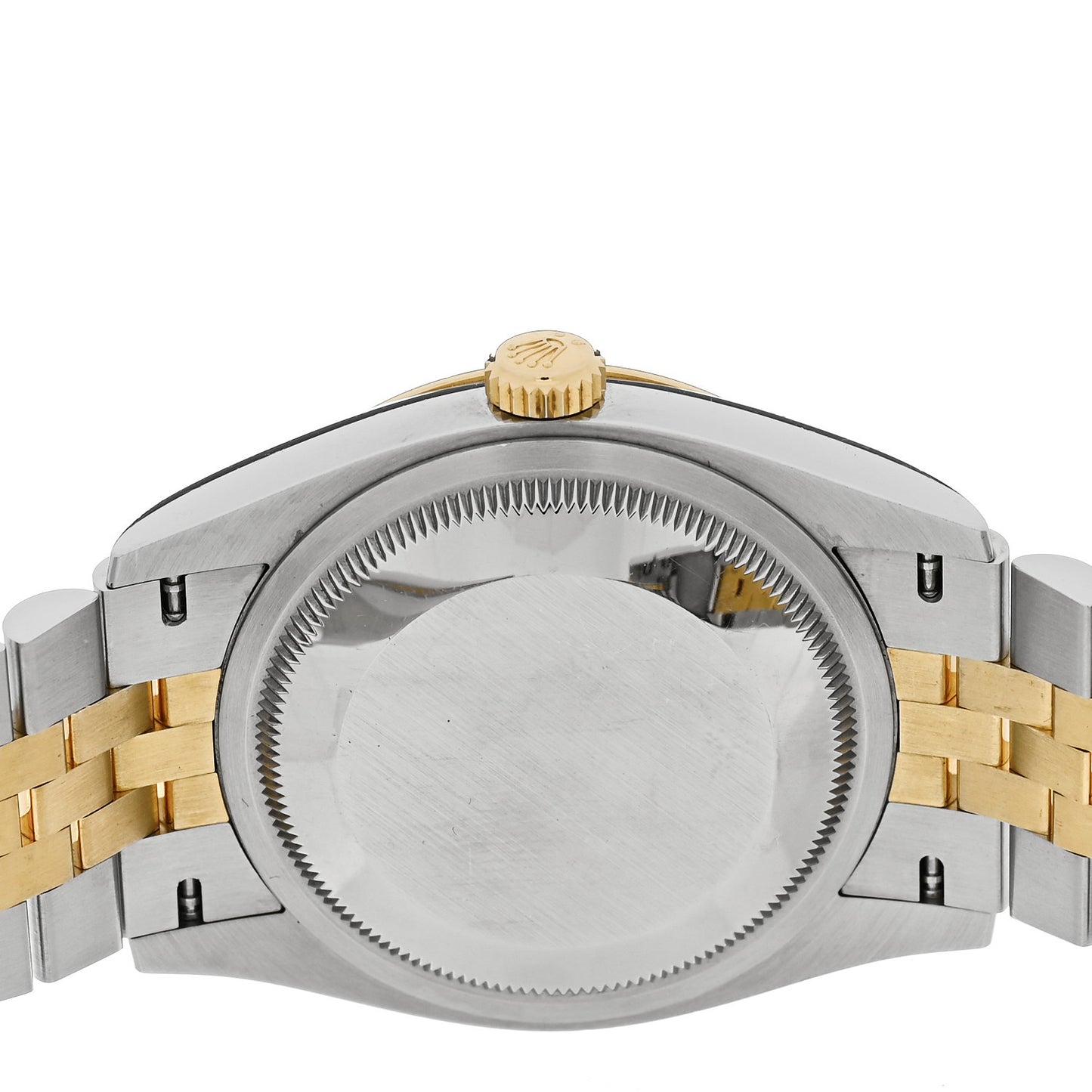 Stainless Steel 18K Yellow Gold Diamond 36mm Oyster Perpetual Datejust Watch Champagne 126233