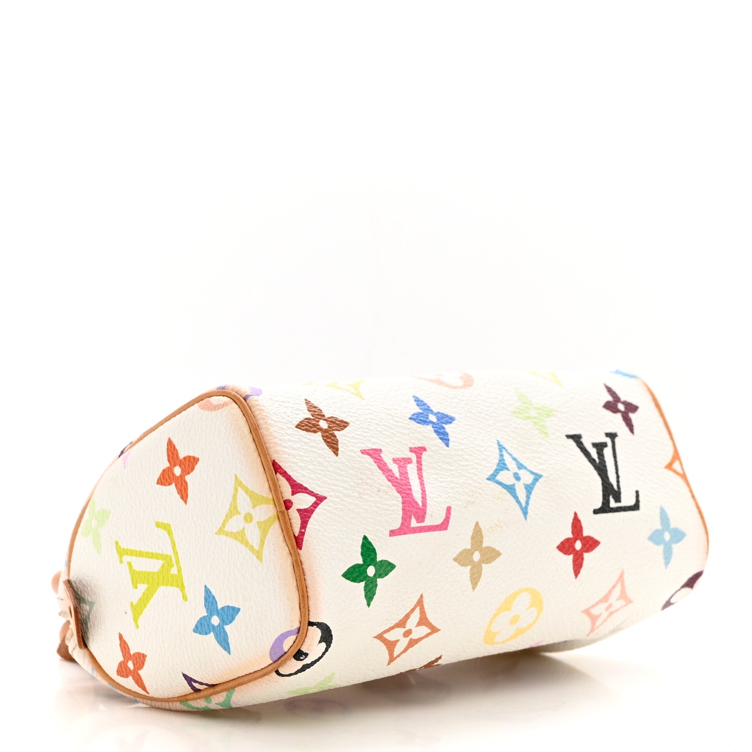 Louis Vuitton Monogram Multicolor Mini Sac HL Speedy White 4 of 9
