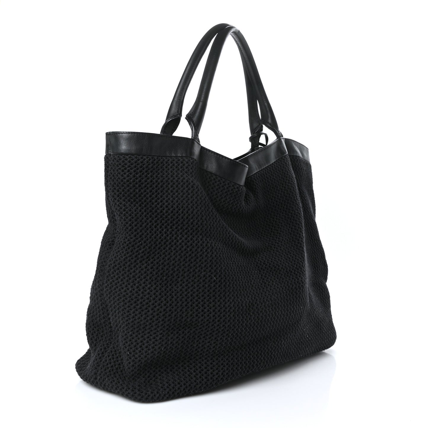 Cotton Net CC Tote Black