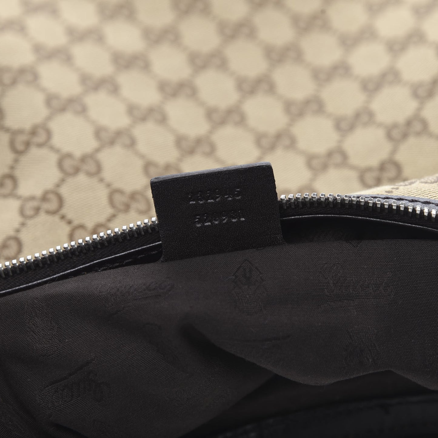 Monogram Large GG Twins Hobo Black
