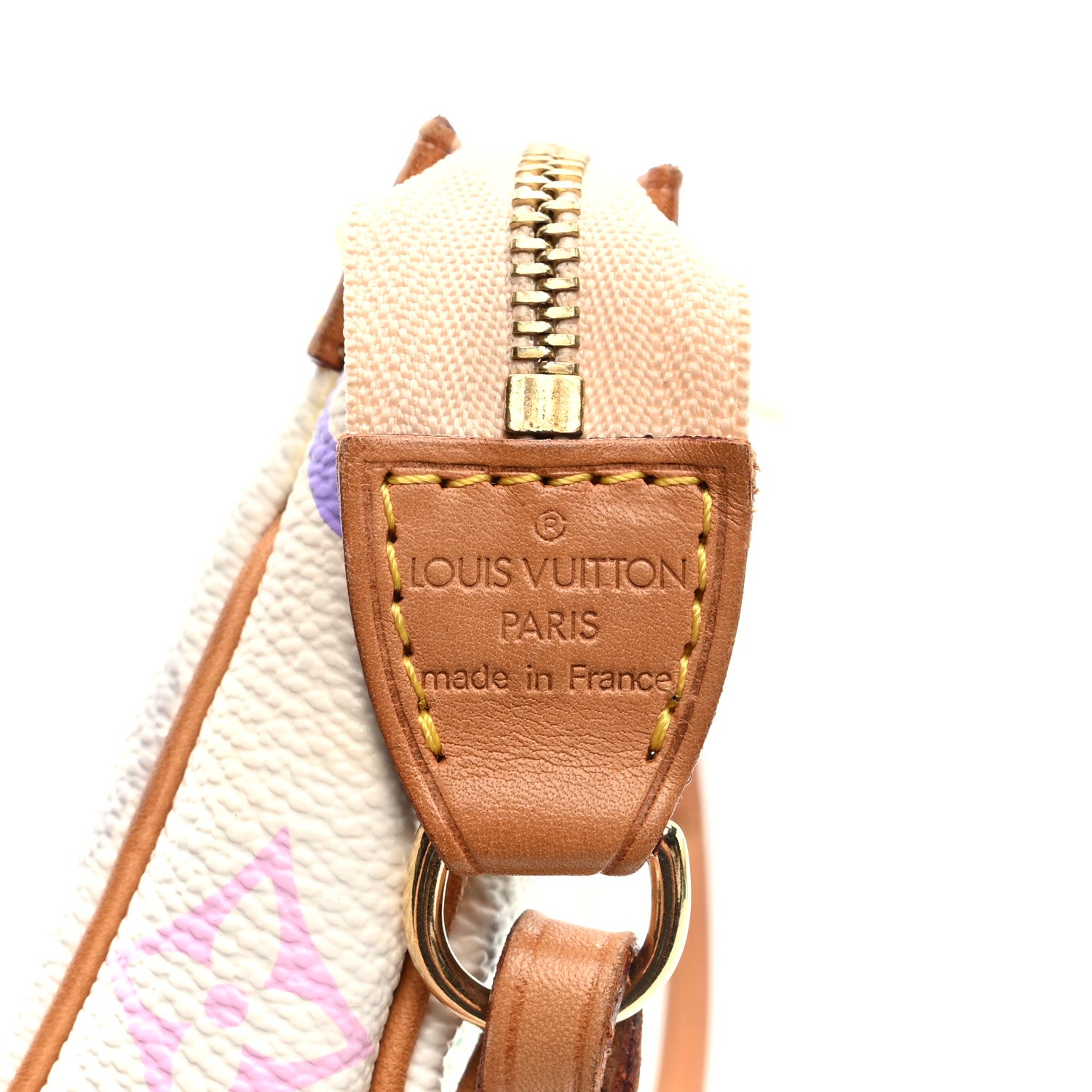 Louis Vuitton Monogram Multicolor Pochette Accessories White 6 of 9