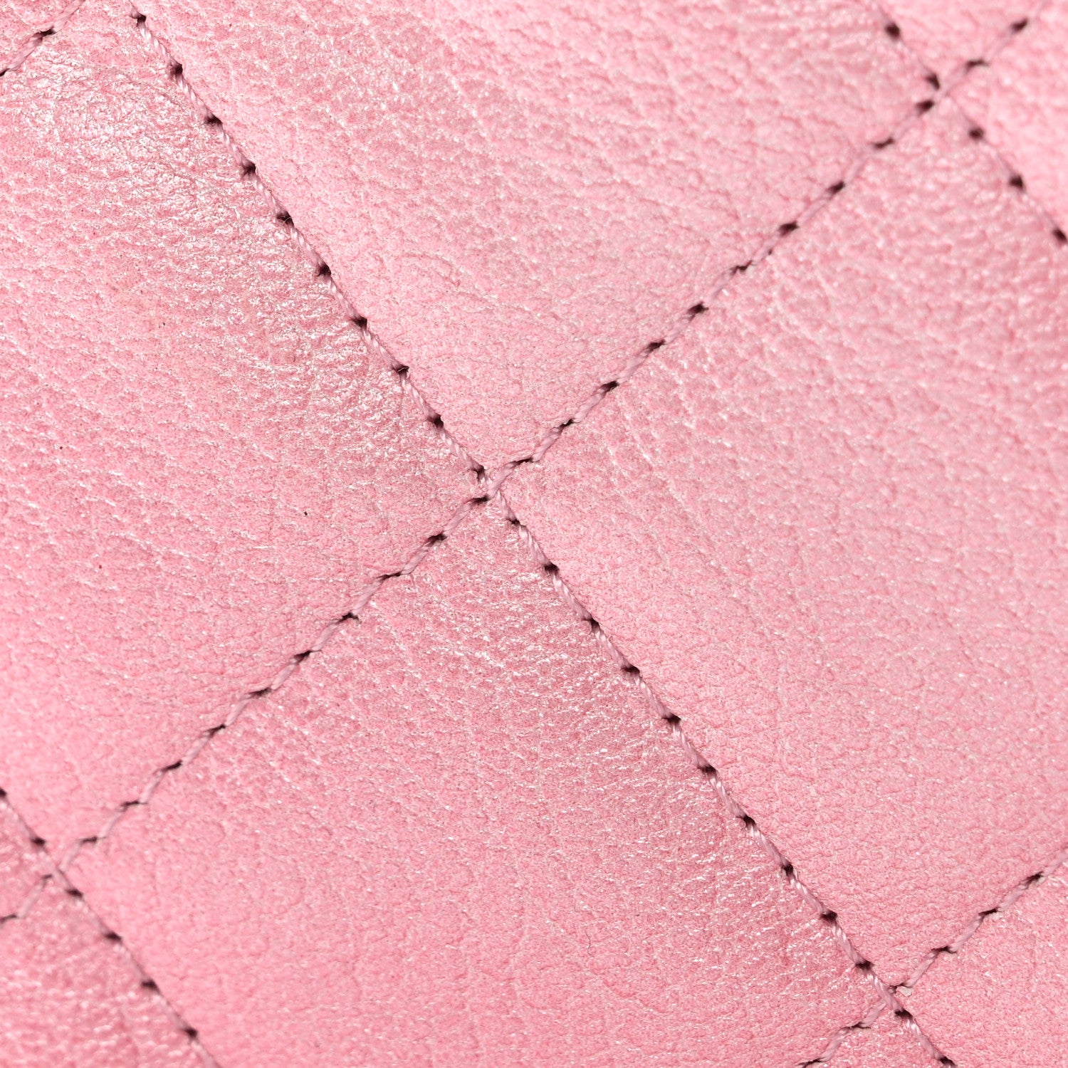 Chanel Iridescent Calfskin Quilted Wallet On Chain WOC Rose Pink 12 of 13