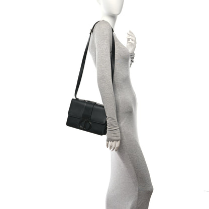 Christian Dior Smooth Calfskin 30 Montaigne Flap Bag Black 2 of 10