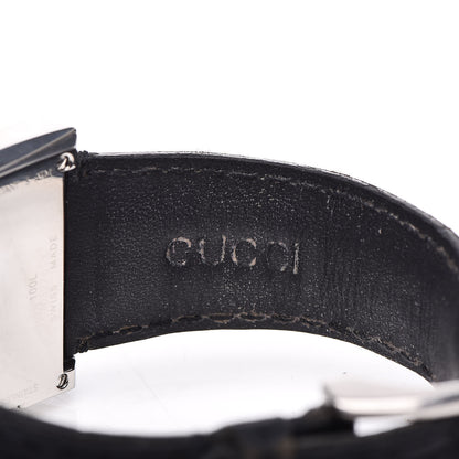 Gucci Stainless Steel Alligator Diamond Bezel Mother of Pearl 31mm 100L Quartz Watch 6 of 7