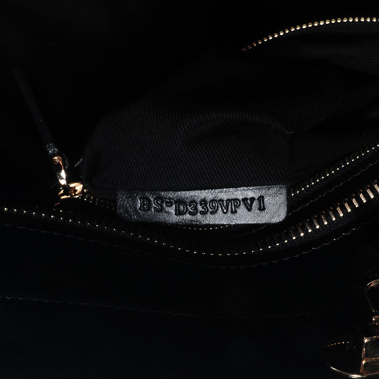 Valentino Garavani Textured Calfskin Rockstud Double Handle Tote Black 7 of 7