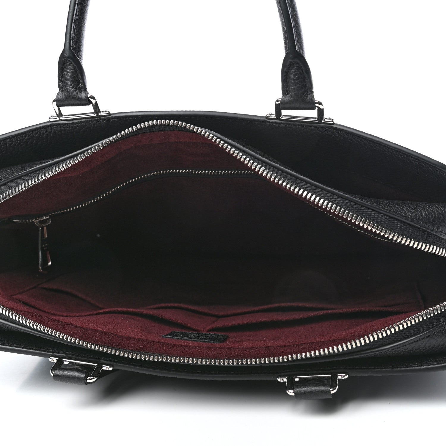 Louis Vuitton Taurillon Armand Briefcase Black 4 of 4