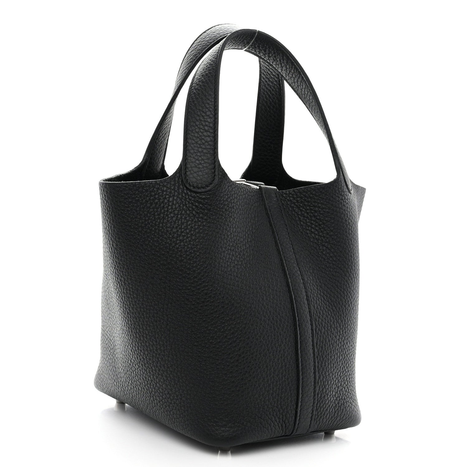 Hermes Taurillon Clemence Picotin Lock 18 PM Black 3 of 10