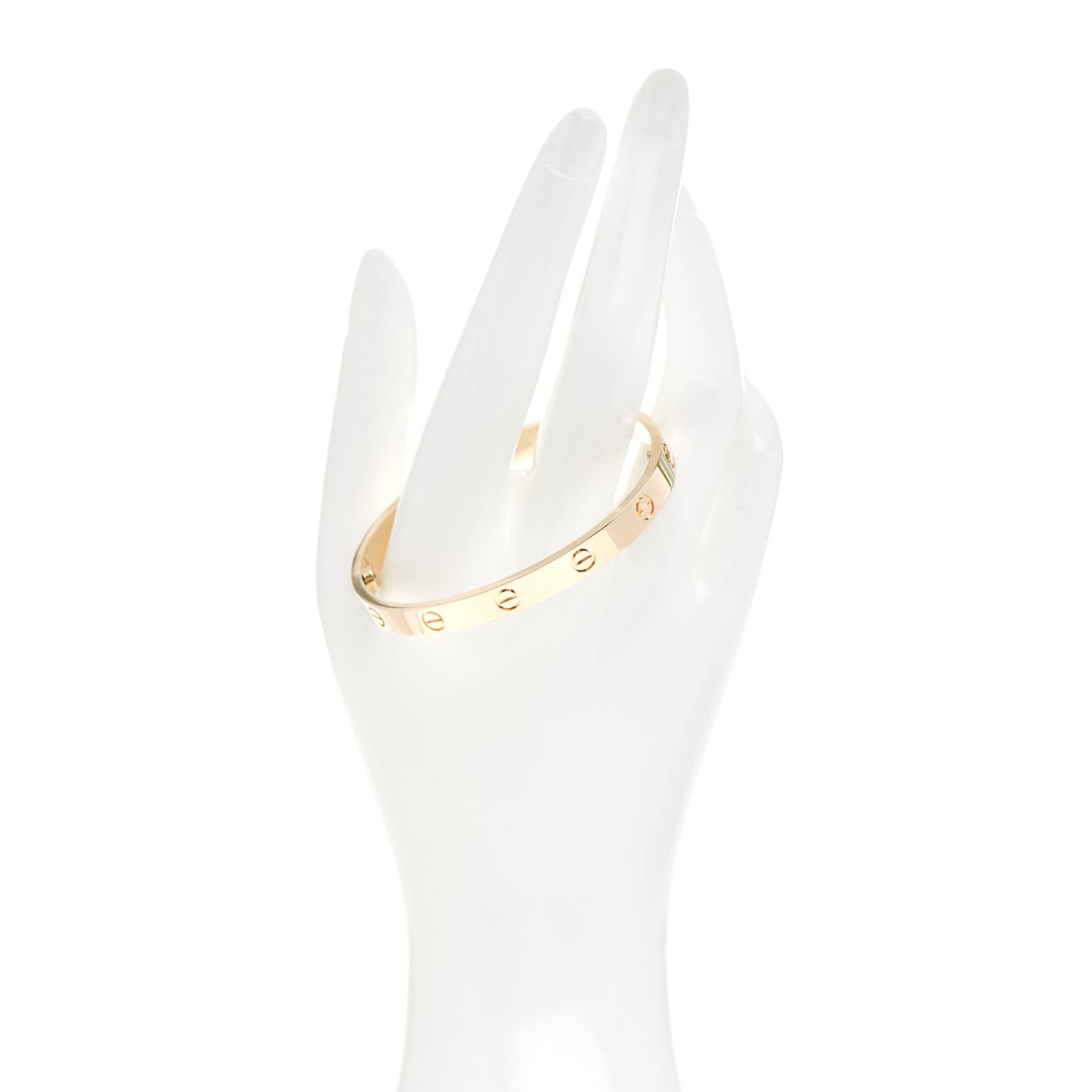 18K Yellow Gold LOVE Bracelet 17