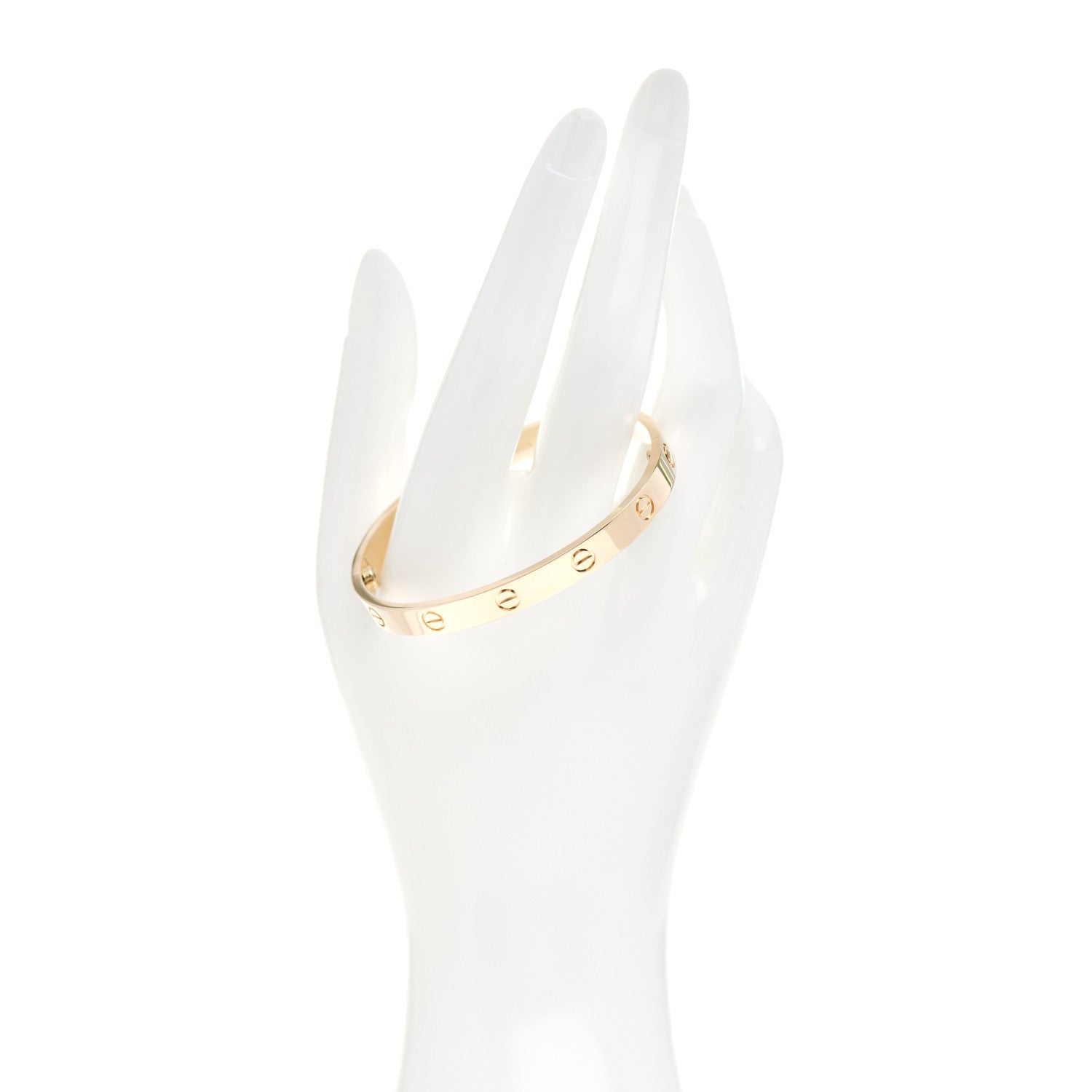 Cartier 18K Yellow Gold LOVE Bracelet 17 2 of 5