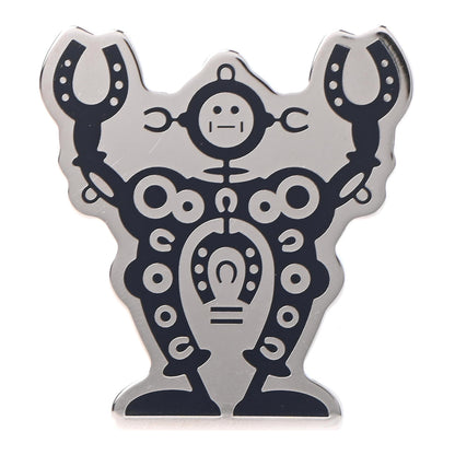 Hermes Palladium Hello Mr Farrier Badge 1 of 4