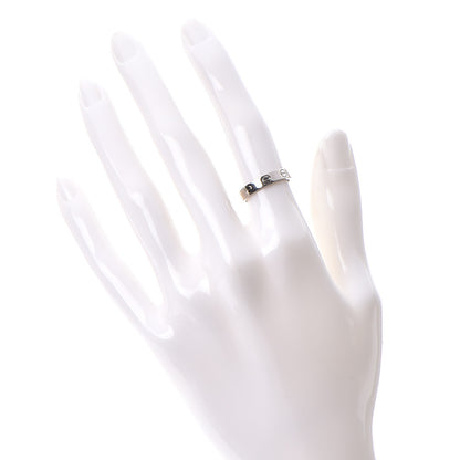Cartier 18K White Gold 3.5mm LOVE Wedding Band Ring 49 4.75 2 of 5
