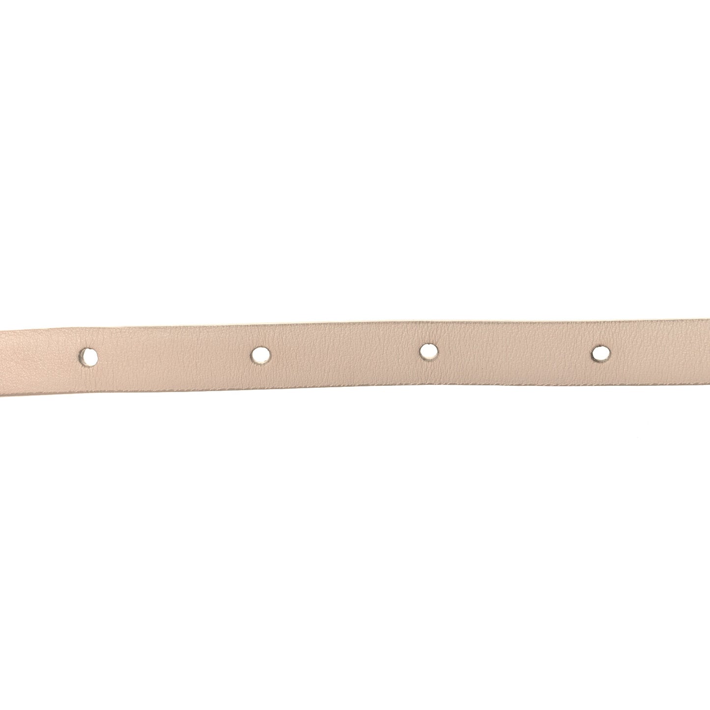 Calfskin Dior ID Belt S White