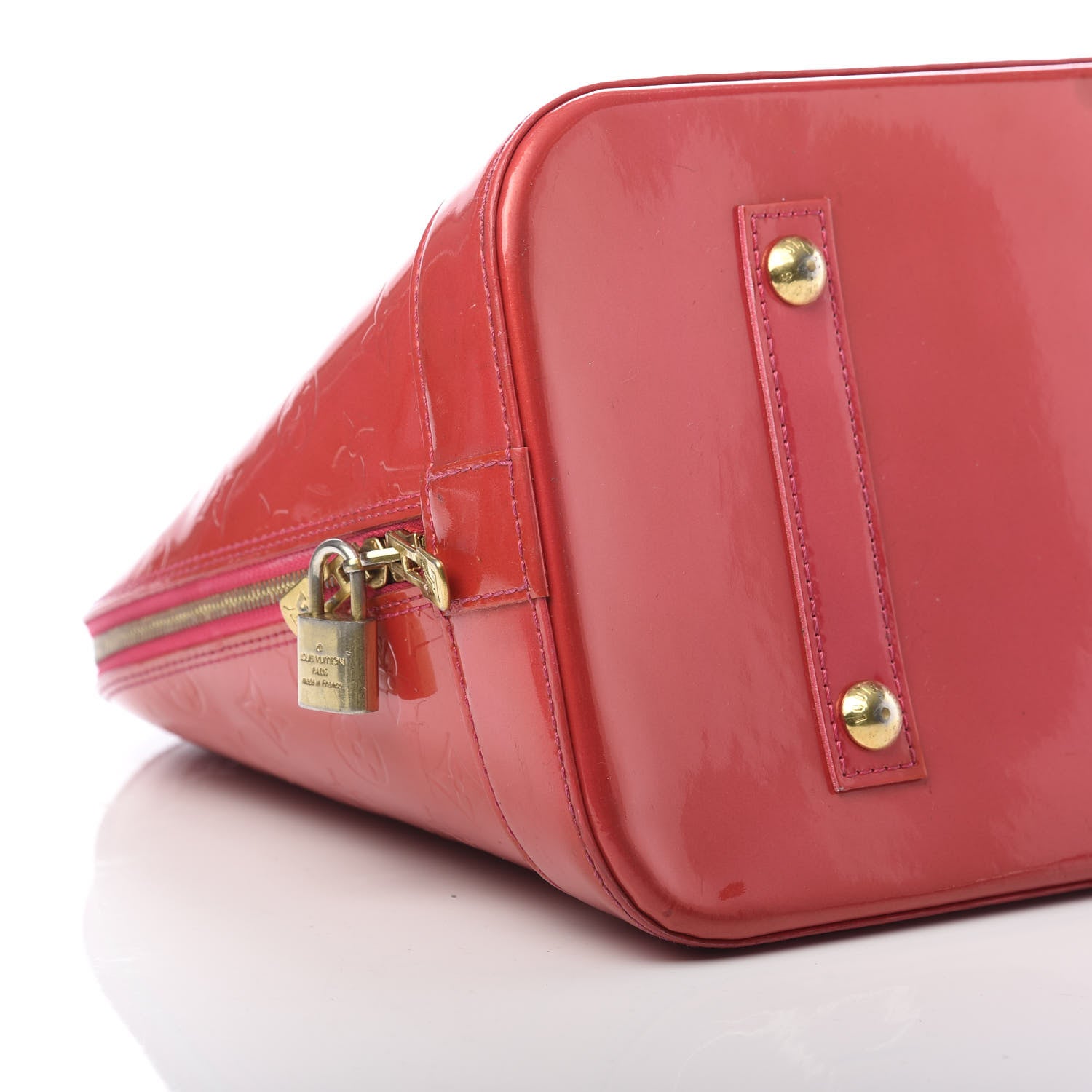 Louis Vuitton Vernis Alma GM Rose Pop 8 of 14