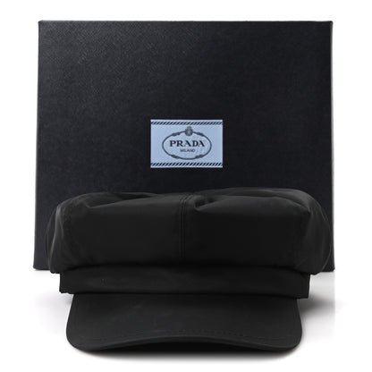 Prada Re-Nylon Newsboy Hat L Black 10 of 10