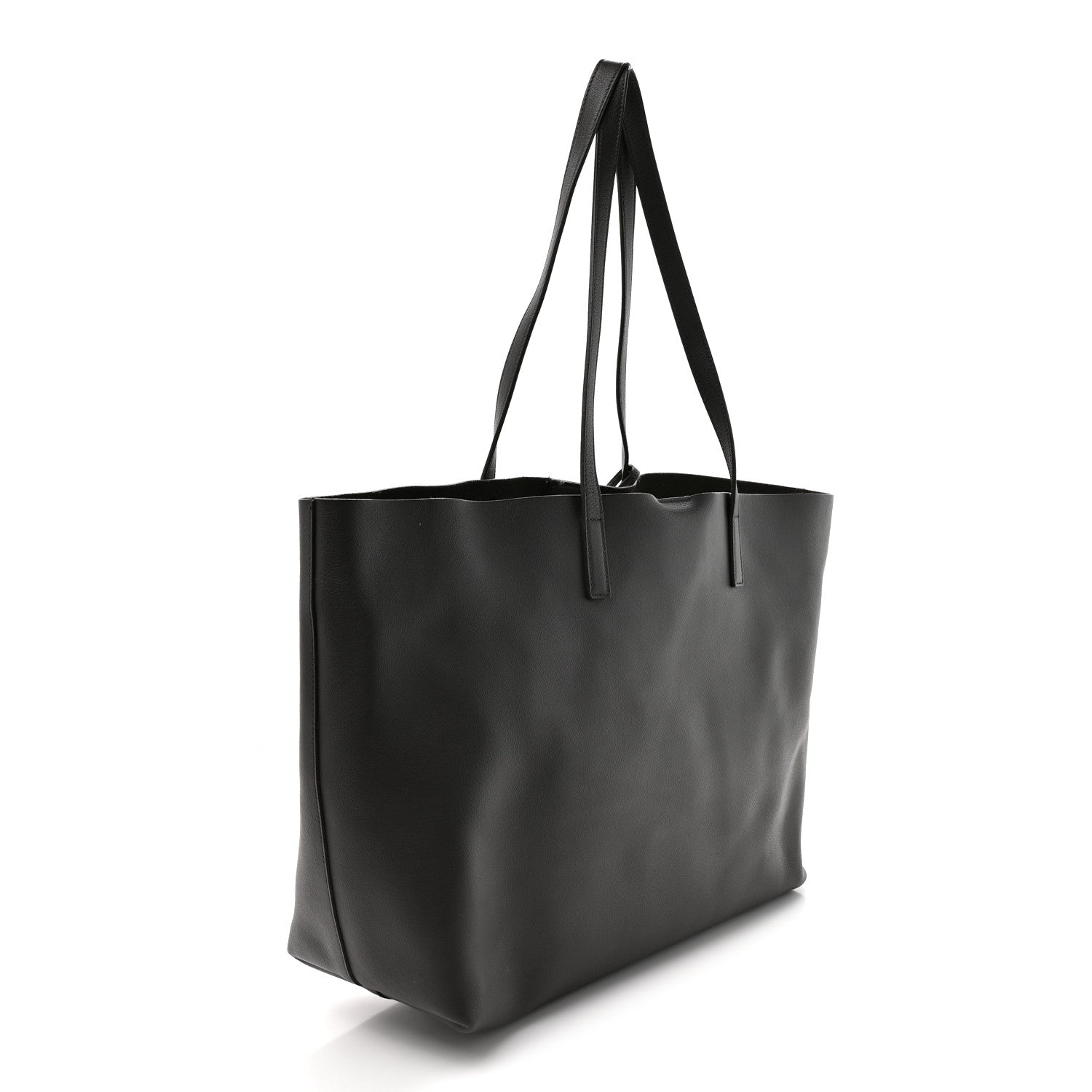 Saint Laurent Calfskin Large Shopping Tote Pebble 4 of 13