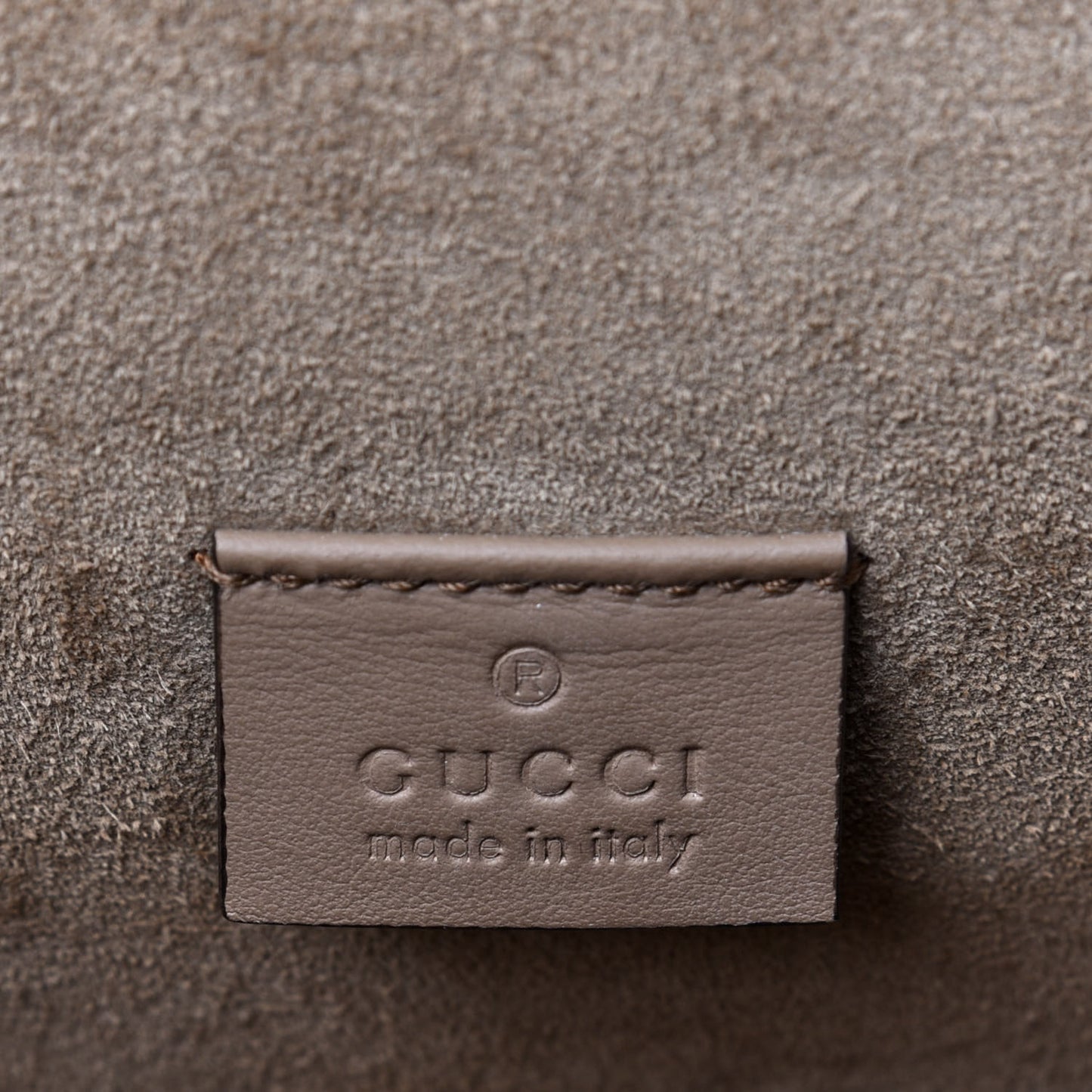 GG Supreme Monogram Medium Dionysus Shoulder Bag Taupe