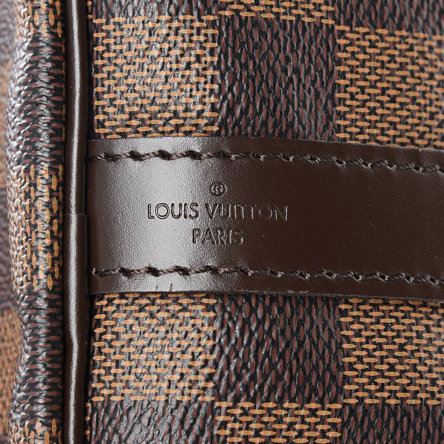 Louis Vuitton Damier Ebene Speedy Bandouliere 30 7 of 12