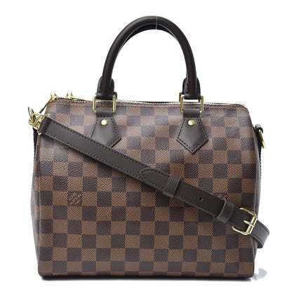 Louis Vuitton Damier Ebene Speedy Bandouliere 25 1 of 9
