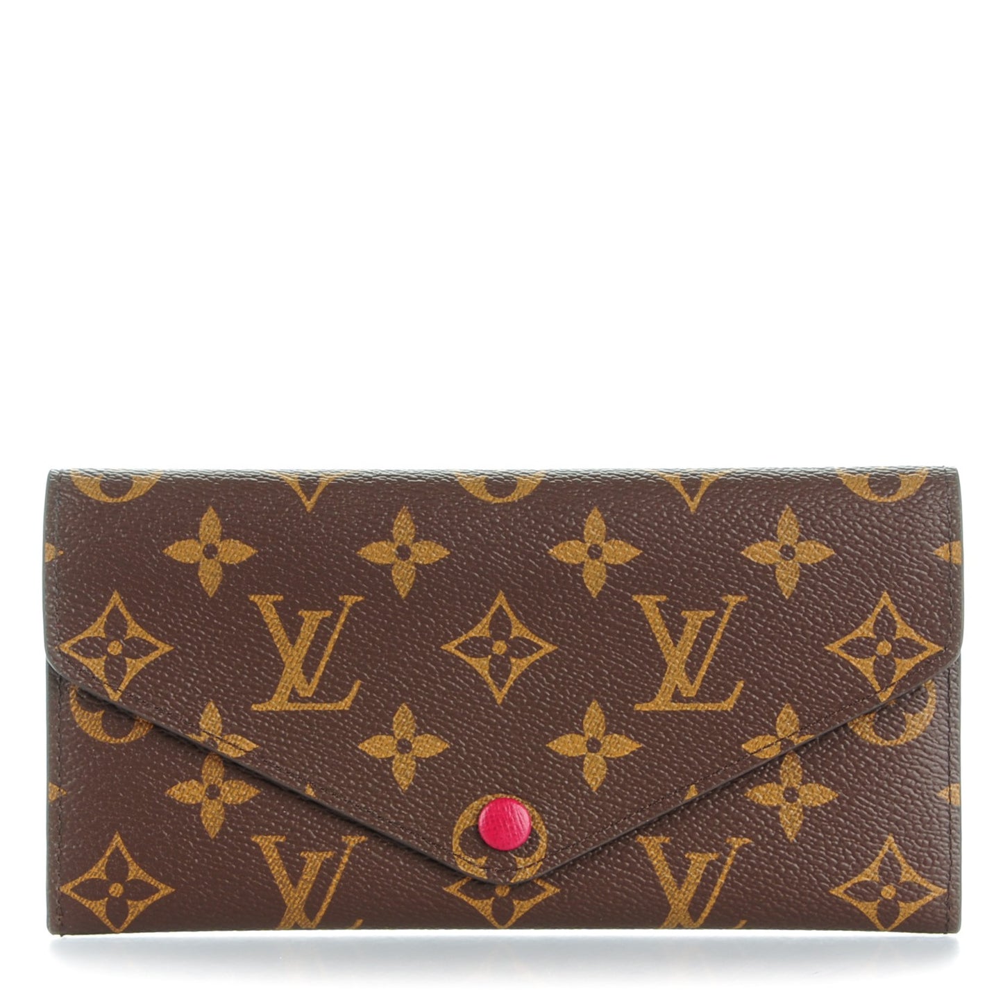 Monogram Josephine Wallet Fuchsia