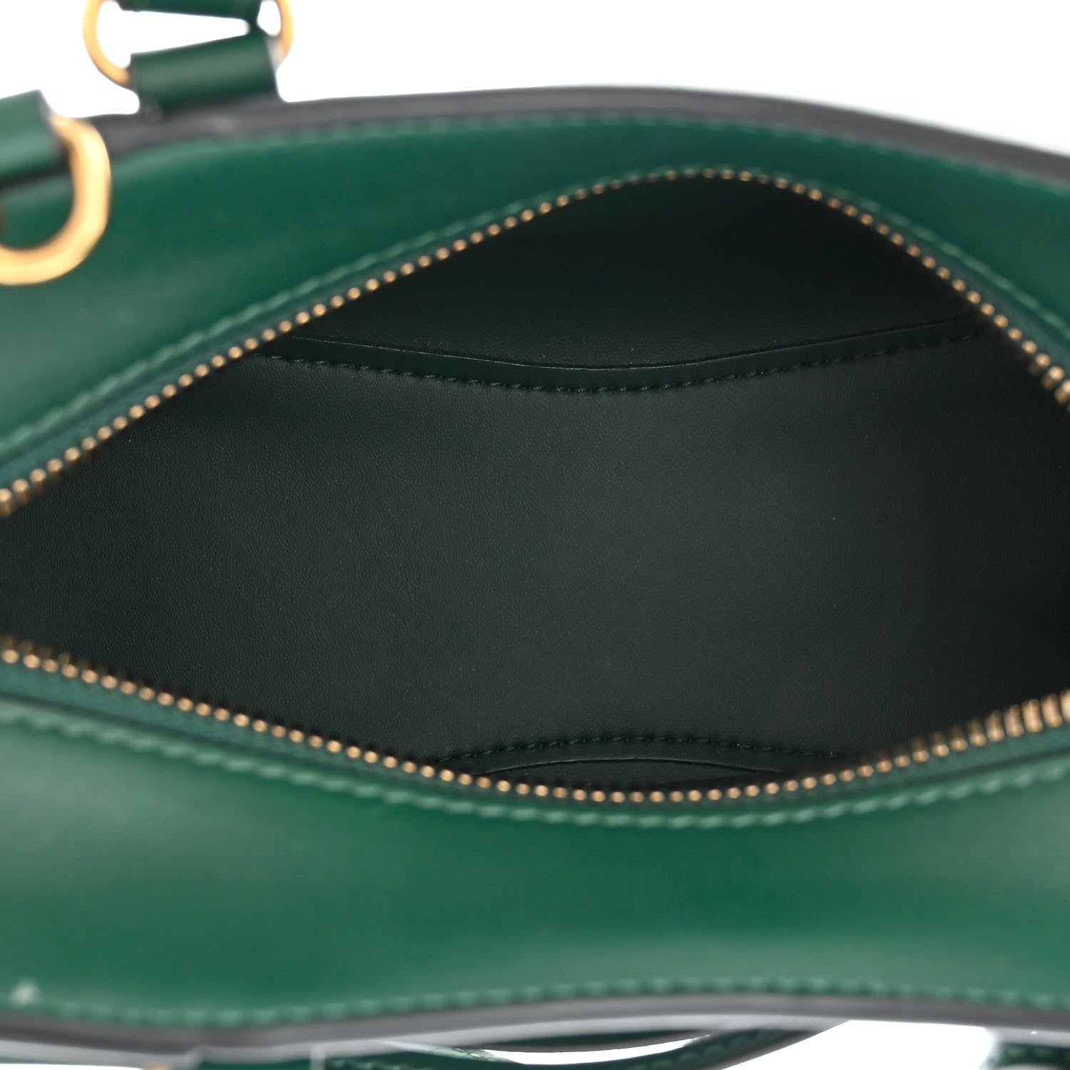 Balenciaga Smooth Calfskin Neo Classic Gold Hardware Mini City Forest Green 5 of 12