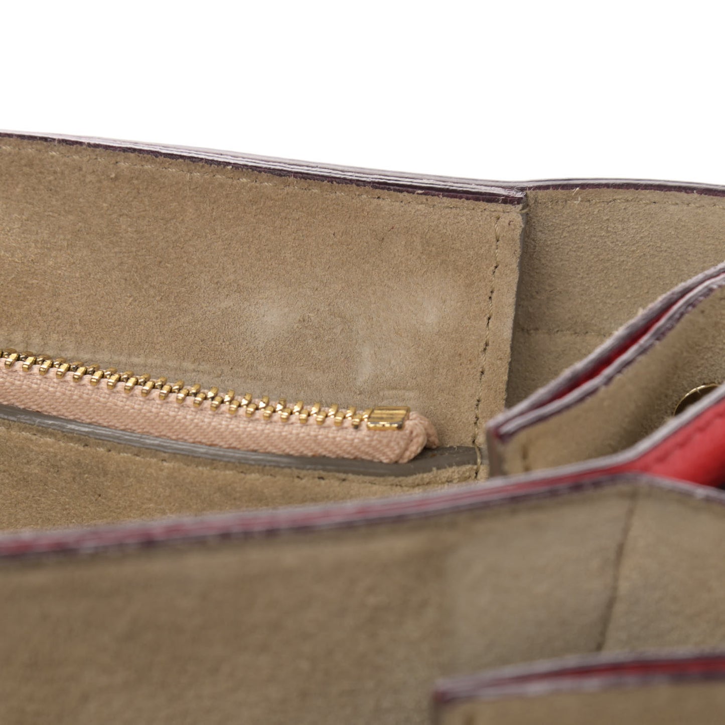 Calfskin Medium Faye Shoulder Bag Red