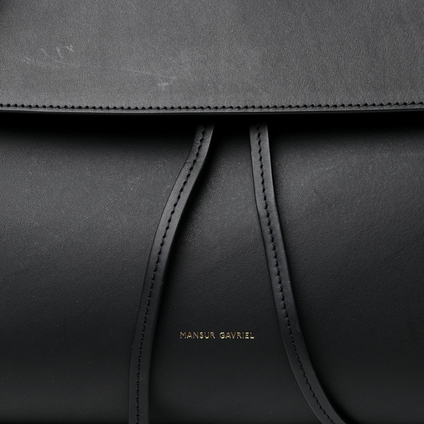 Calfskin Lady Bag Black Flamma