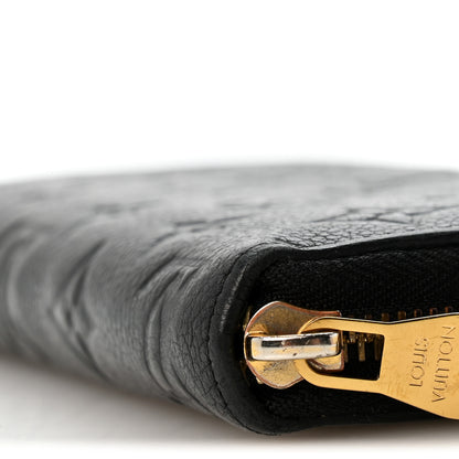 Louis Vuitton Empreinte Zippy Wallet Black 9 of 10