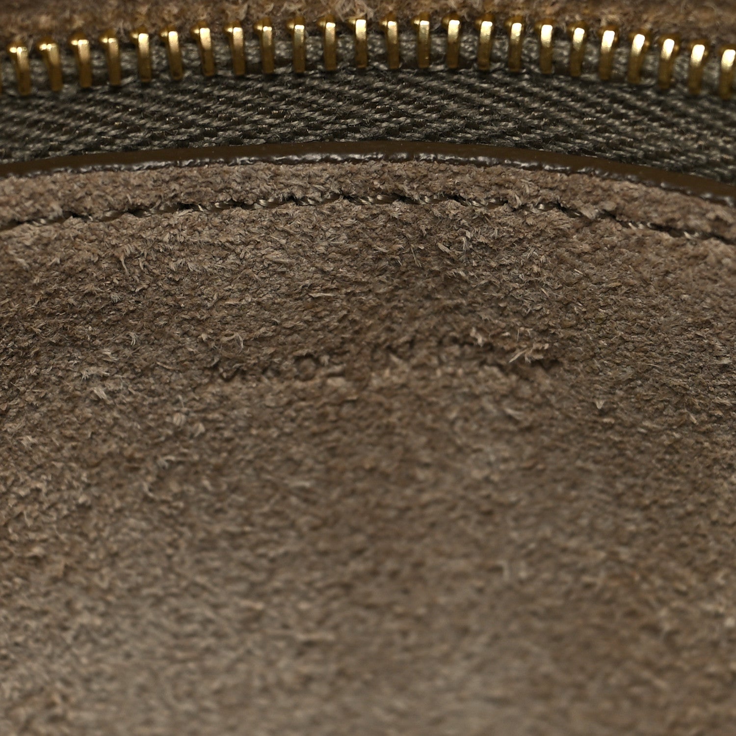 Celine Soft Grained Calfskin Sangle Bucket Bag Taupe 7 of 12